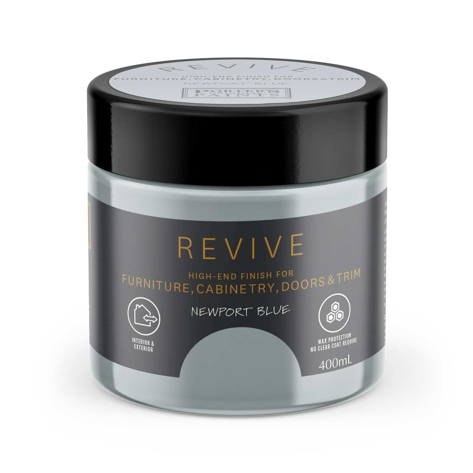 Porter's Paints 400ml Newport Blue Revive Furniture Paint