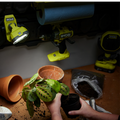 Ryobi USB Lithium Magnetic Clamp Light 2Ah Kit RMCL4K - Cordless LED Work Light