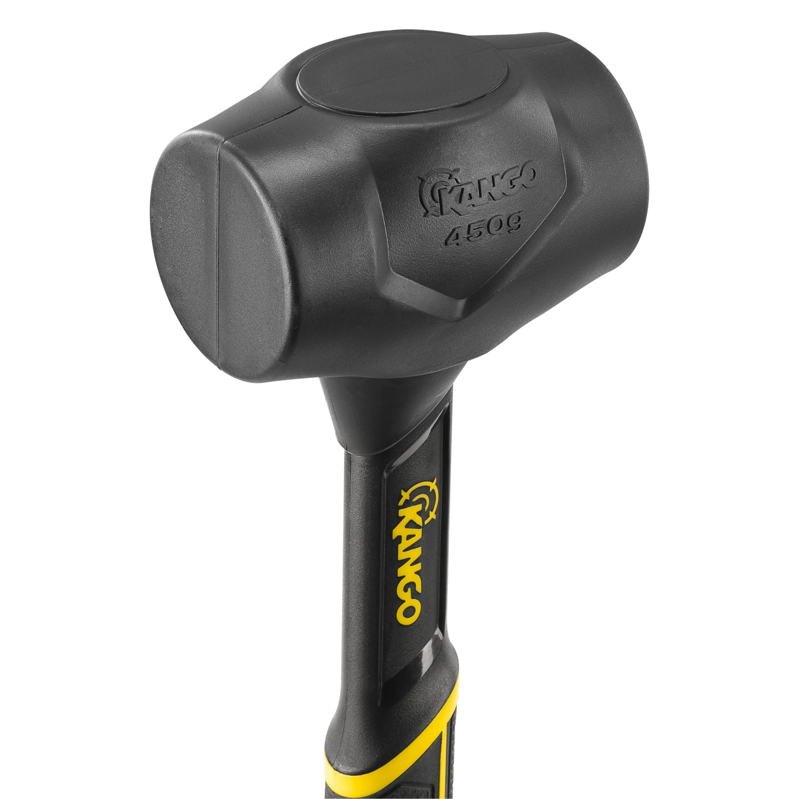 Kango 450g Black Rubber Mallet with Wedged Handle