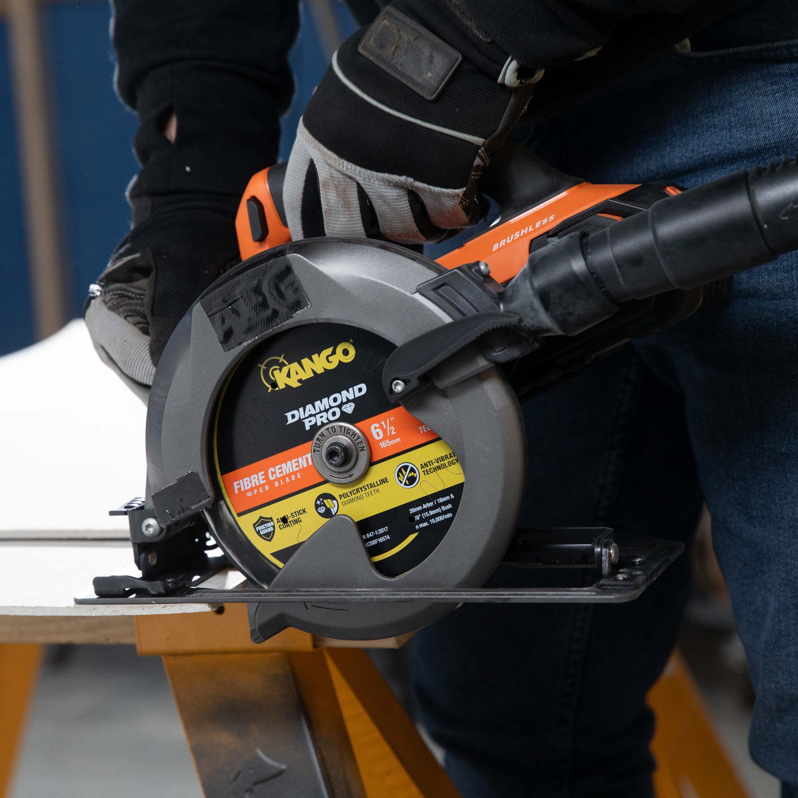 Kango 184mm 4T Diamond Pro Fibre Cement Circular Saw Blade