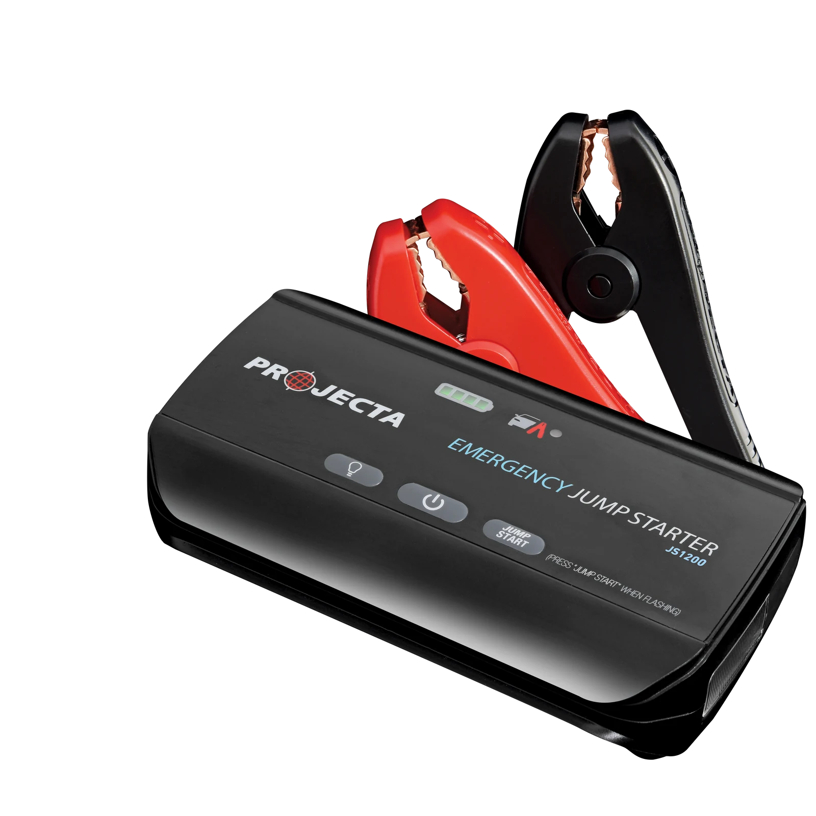 Projecta 12V 1200A Lithium Jumpstarter JS1200 in Black with LED Light and USB Power Bank