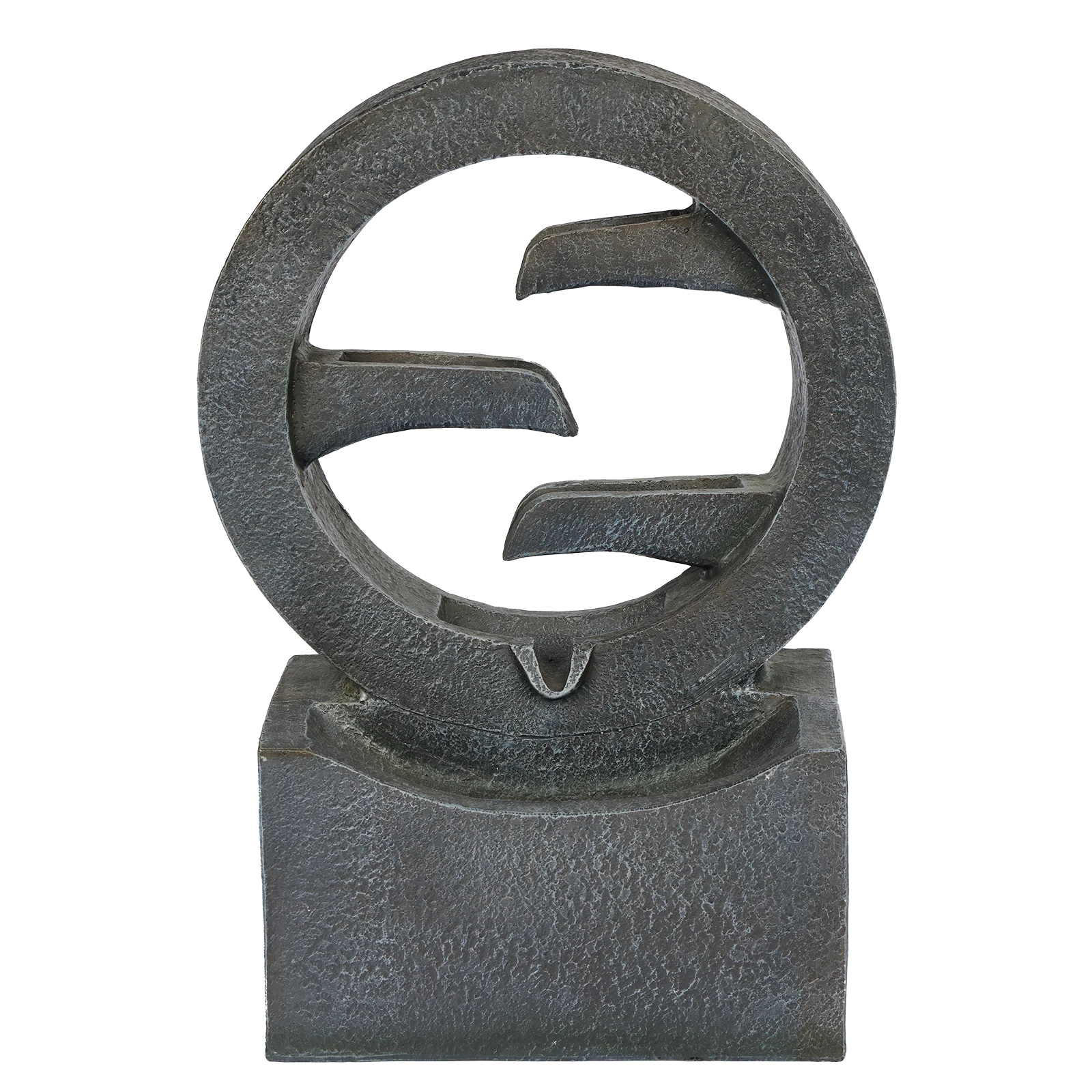 Northcote Pottery Symphonic Circles Water Feature 34 x 17 x 48cm