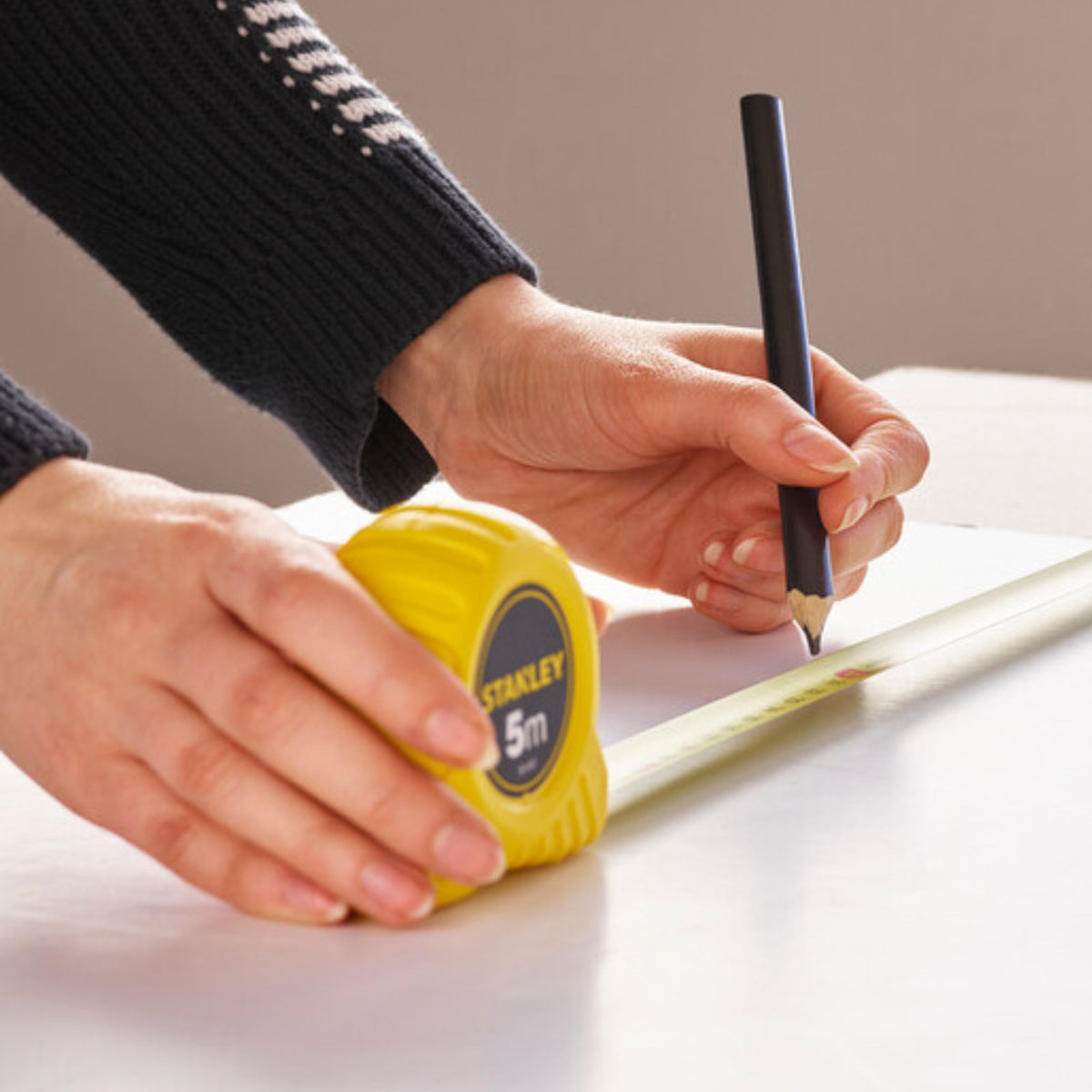 Stanley 5m x 19mm Yellow Tape Measure