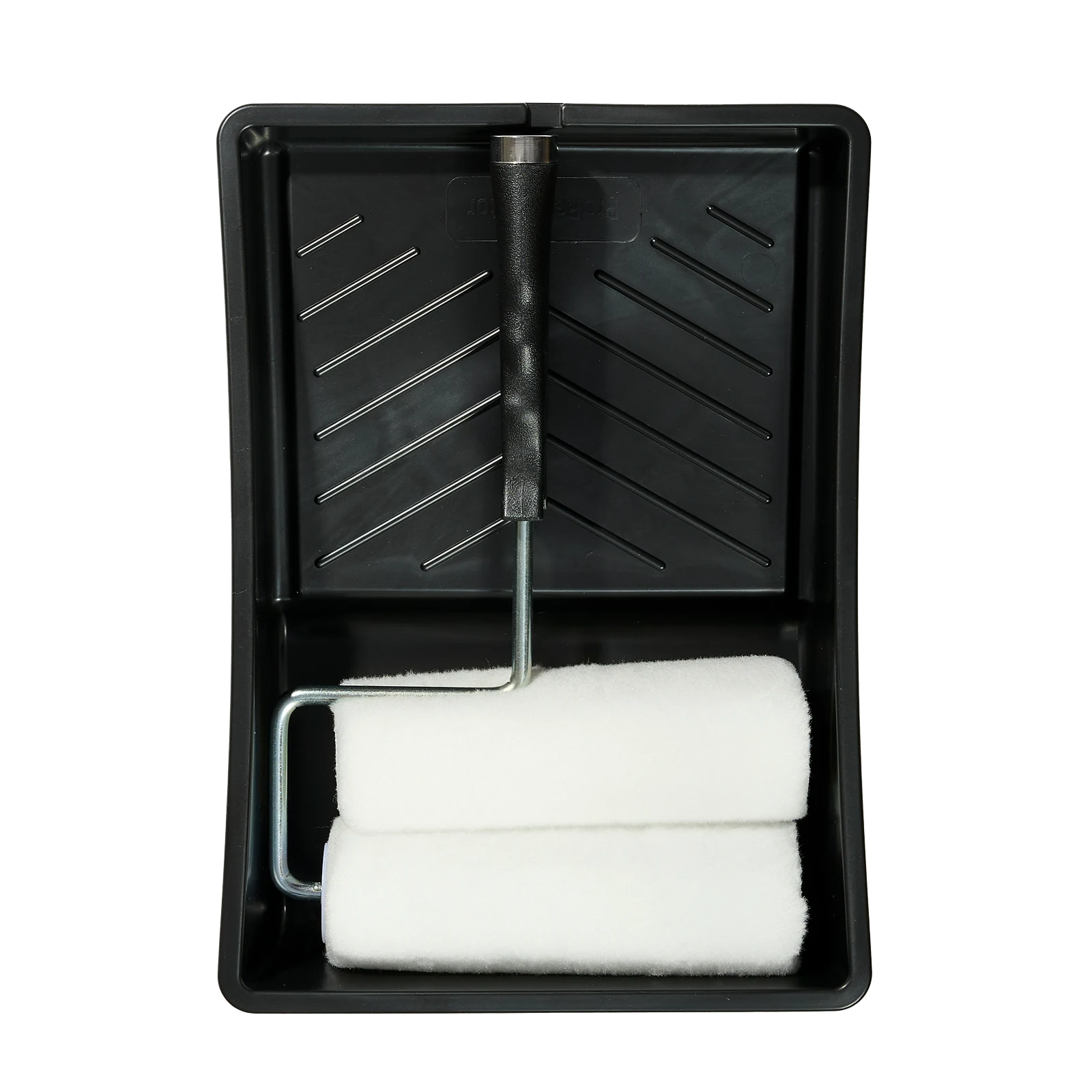 ProRenovator 180mm Walls & Ceilings Roller Kit 4 Piece 2 Rollers 12mm Nap