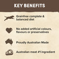 Natures Goodness 400g Chicken Duck & Garden Vegetables Grain Free Adult Dog Wet Food 12 Pack