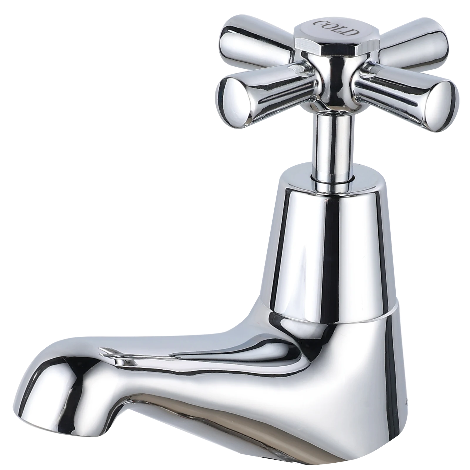 Shaw & Mason Chrome Easy Clean Pillar Tap 9L/min, 3 Star WELS