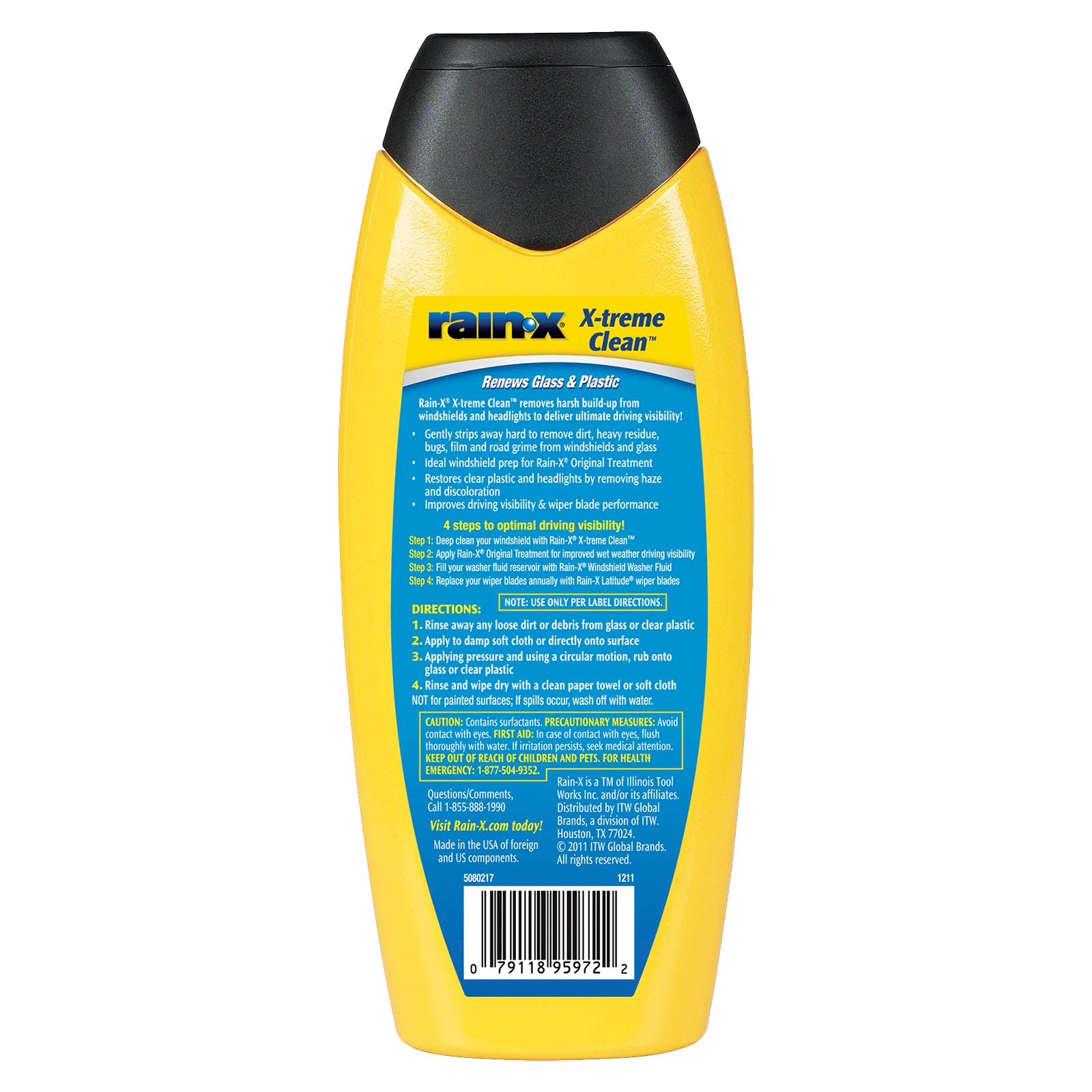 Rain-X X-treme 355ml Streak-Free Glass Cleaner