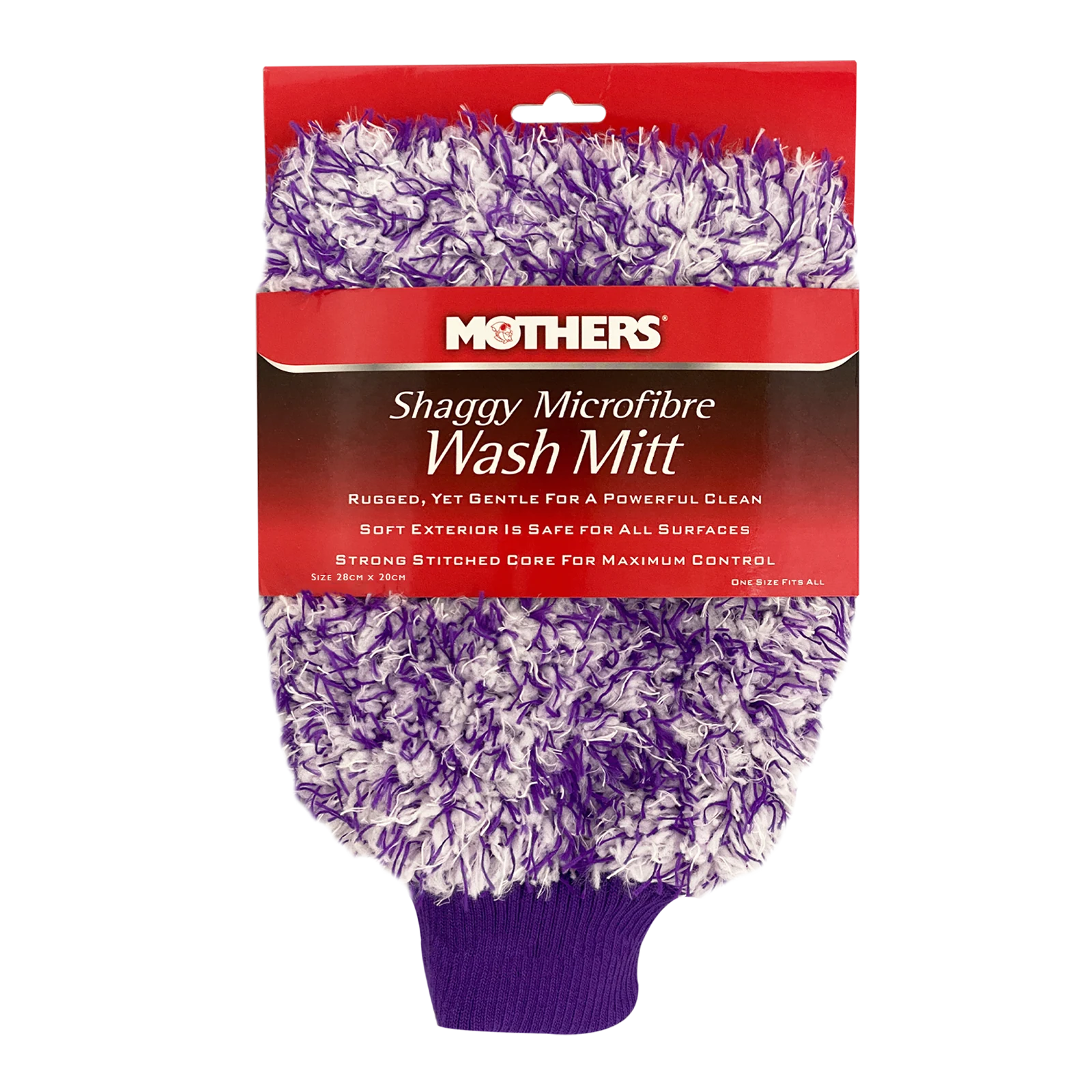 Mothers Shaggy Microfibre Wash Mitt Car Wash Mitt