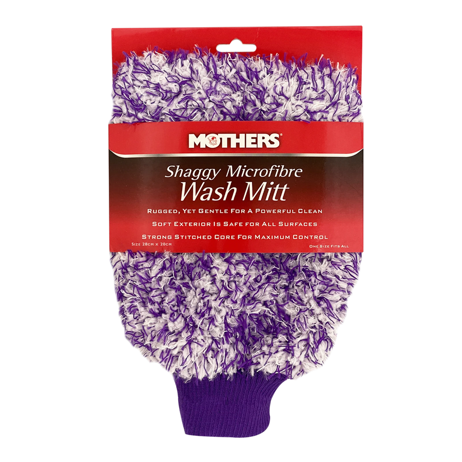 Mothers Shaggy Microfibre Wash Mitt Car Wash Mitt