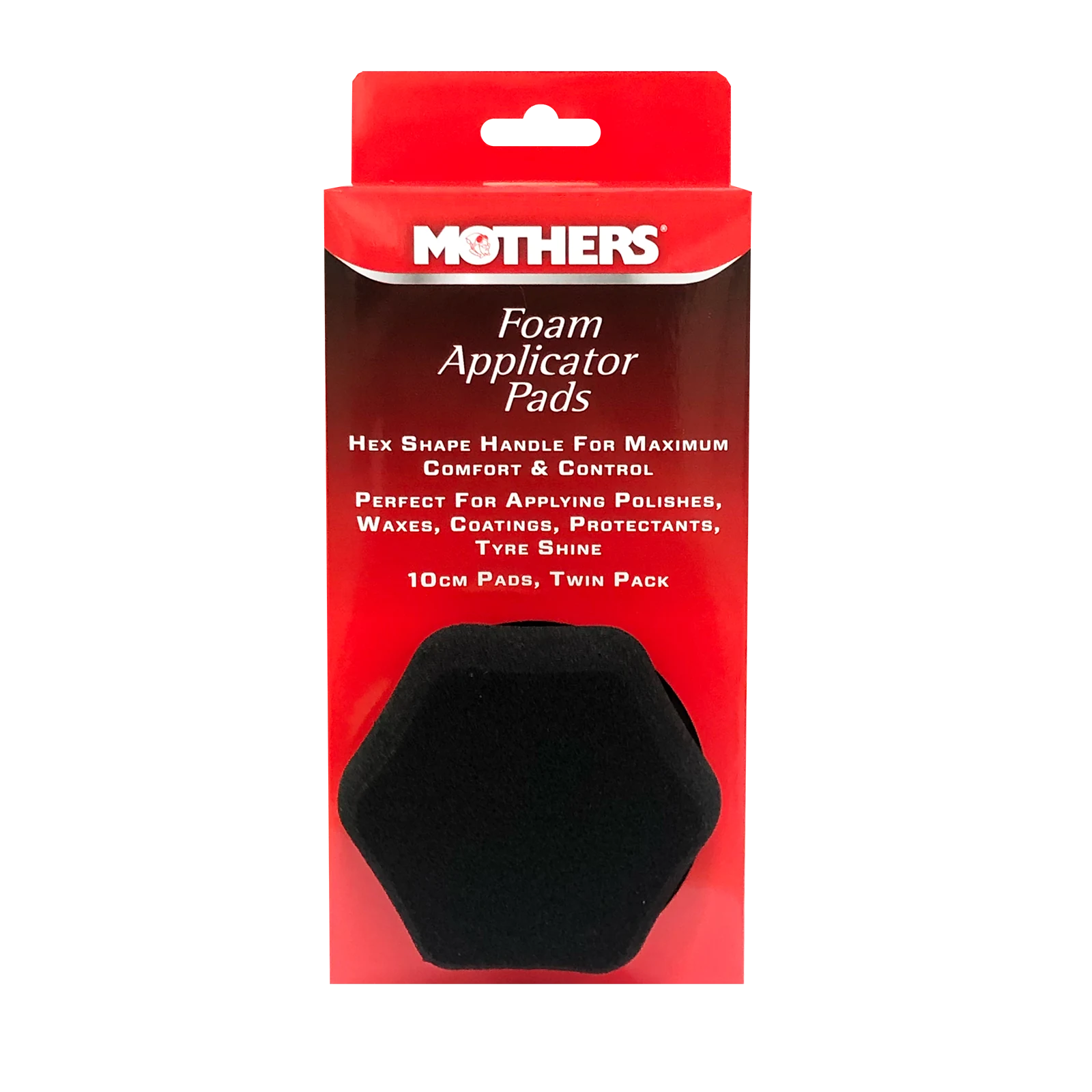 Mothers Foam Polish Applicators 2 Pack Wax & Polish Pads