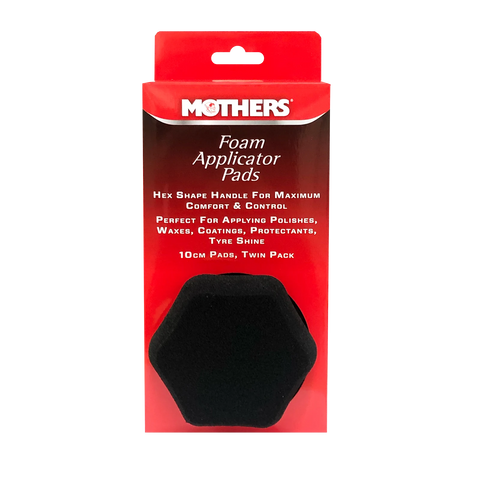 Mothers Foam Polish Applicators 2 Pack Wax & Polish Pads
