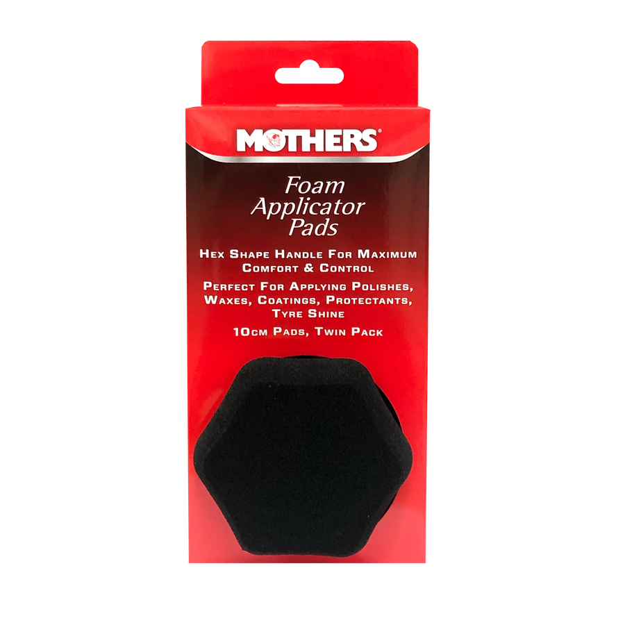 Mothers Foam Polish Applicators 2 Pack Wax & Polish Pads