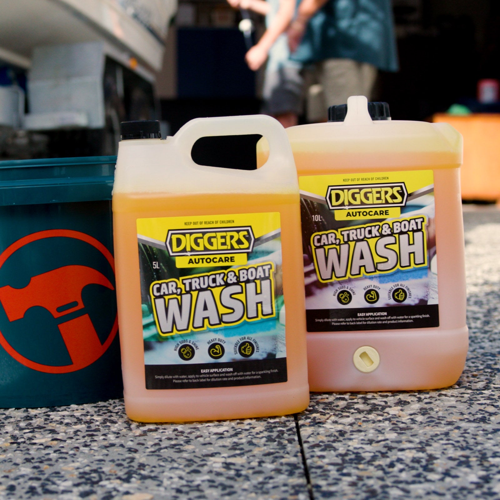 Diggers Car Truck & Boat Wash 5L Concentrate Wash Shampoo