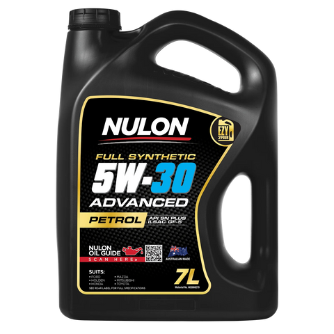 Nulon Full Synthetic 5W-30 Advanced Engine Oil 7L for Petrol Cars