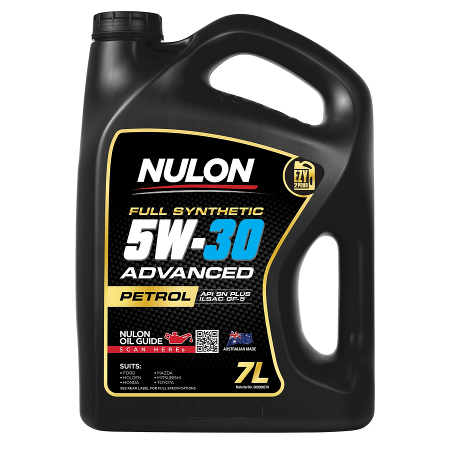 Nulon Full Synthetic 5W-30 Advanced Engine Oil 7L for Petrol Cars