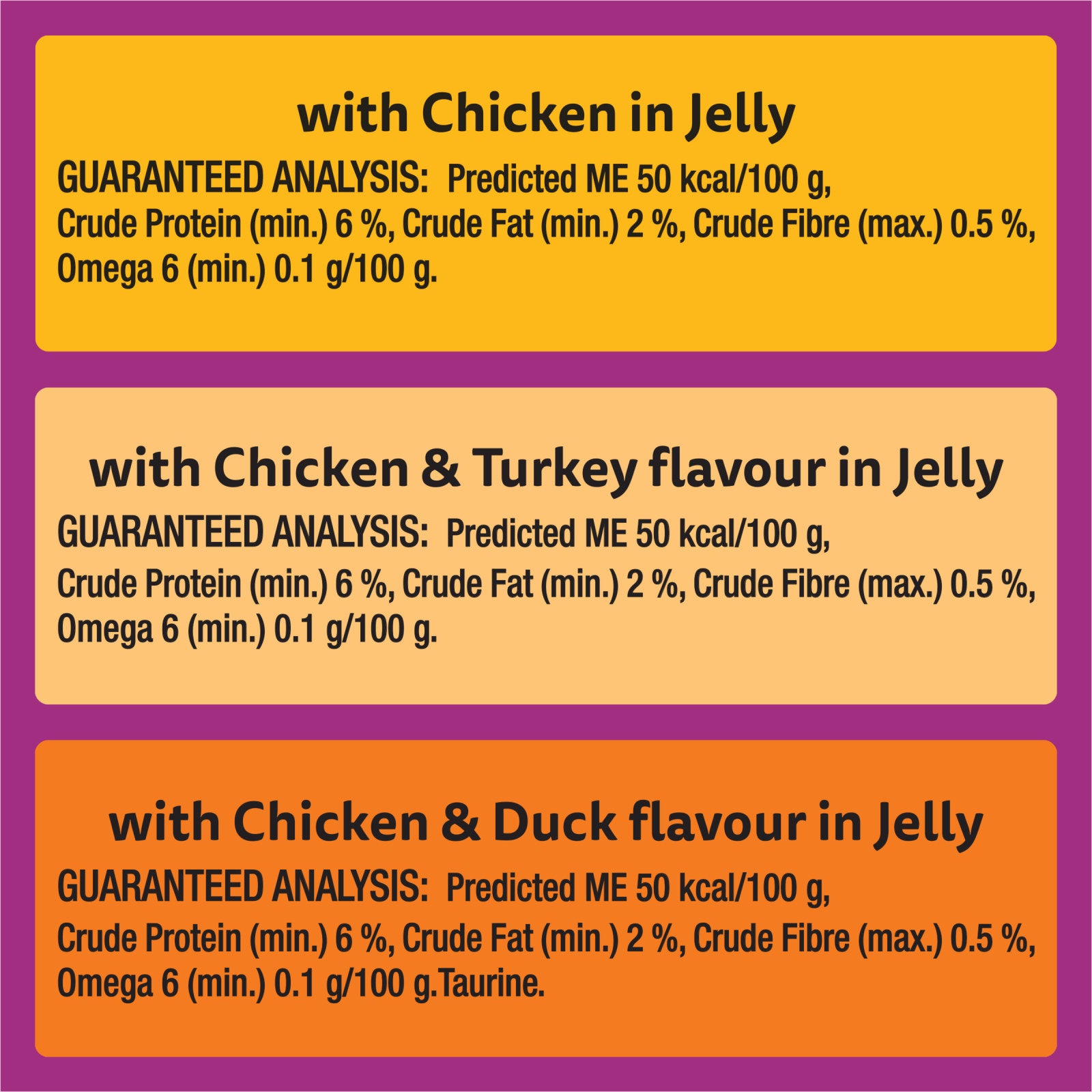 Whiskas Chicken Favourites in Jelly 85g Adult Wet Cat Food 60 Pack