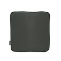 Respect Black Outdoor Square Cushion in Recycled Plastic, UV Resistant
