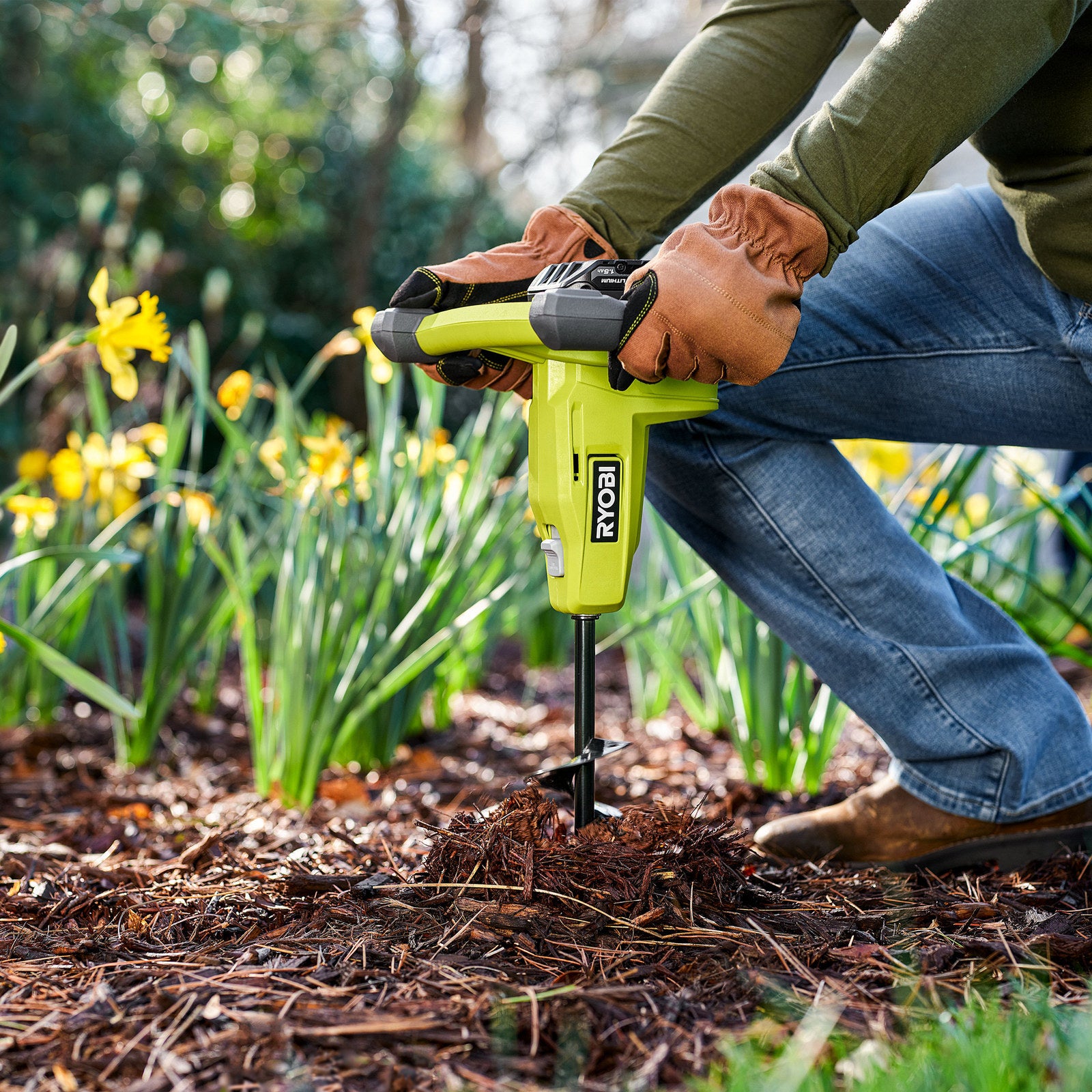 Ryobi 18V ONE+ Handheld Planter, Tool Only