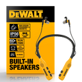 DeWALT 2-in-1 Neckband Headphones and Open Ear Speakers 1902093DWE