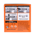 Ramset Nylon WallMate Plasterboard Anchor with Screws - 100 Pack, 24kg Hold