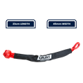 GRUNT 8,000kg Braided Soft Shackle 45 x 230mm, Abrasion-Resistant 4WD Recovery