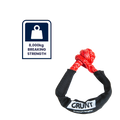 GRUNT 8,000kg Braided Soft Shackle 45 x 230mm, Abrasion-Resistant 4WD Recovery