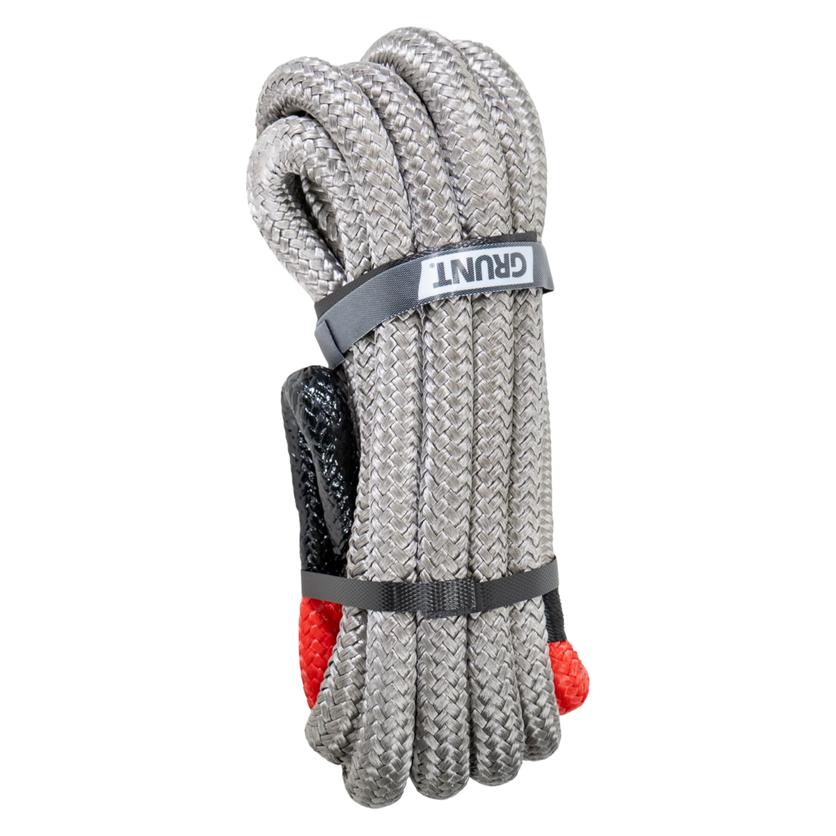 GRUNT 19mm x 6m 8000kg Kinetic Nylon Recovery Rope, Double Braided 4WD Snatch Rope