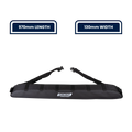 GRUNT 100cm Black Deluxe Single Piece Soft Roof Rack Cargo Protector, Universal Fit