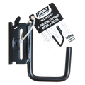 GRUNT Black E-Track Fitting with J Hook, 180kg Lashing Capacity