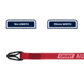 GRUNT 35mm x 5m Retractable Tie Down, 1000kg Lashing Capacity, Auto-Retract