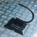 GRUNT Black E-Track Fitting with U Hook, 180kg Lashing Capacity