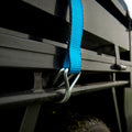 GRUNT 75mm x 10m Extreme Ratchet Tie Down, 5000kg Lashing Capacity, Polyester Webbing