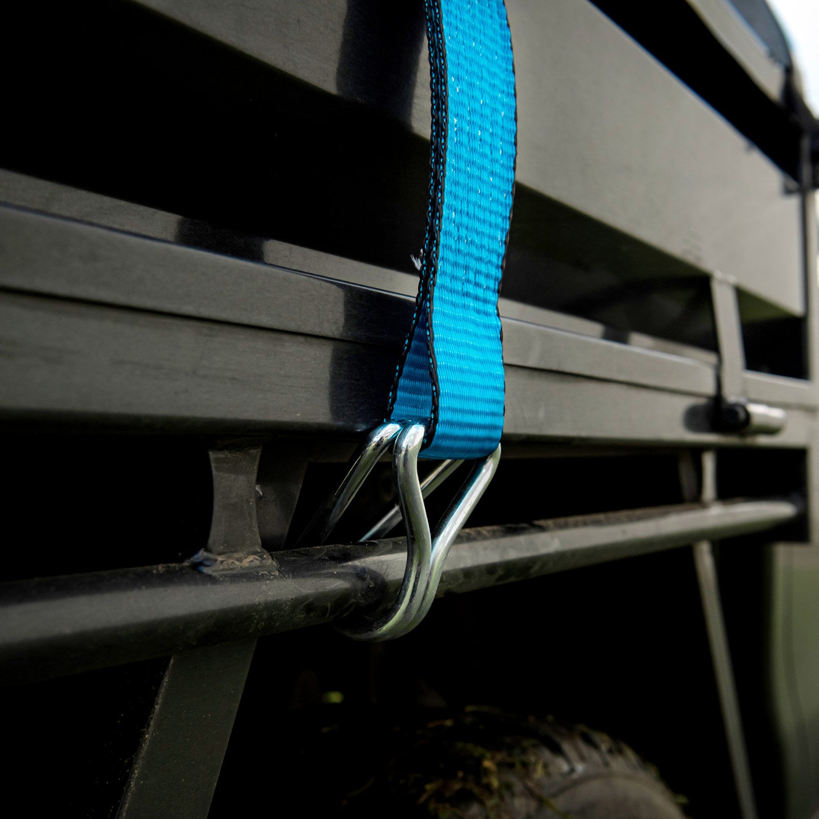 GRUNT 75mm x 10m Extreme Ratchet Tie Down, 5000kg Lashing Capacity, Polyester Webbing