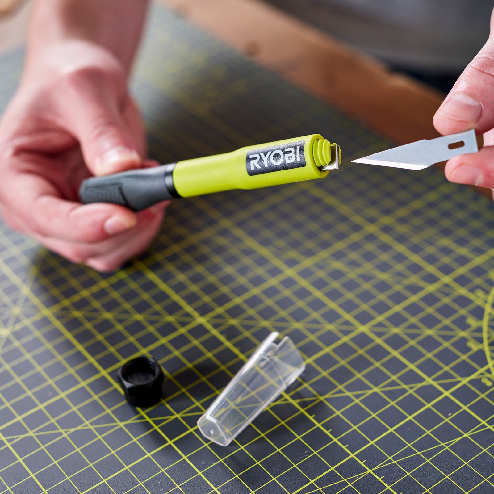 Ryobi A3 Self-Healing Cutting Mat, 340 x 450mm, Non-Slip Both Sides