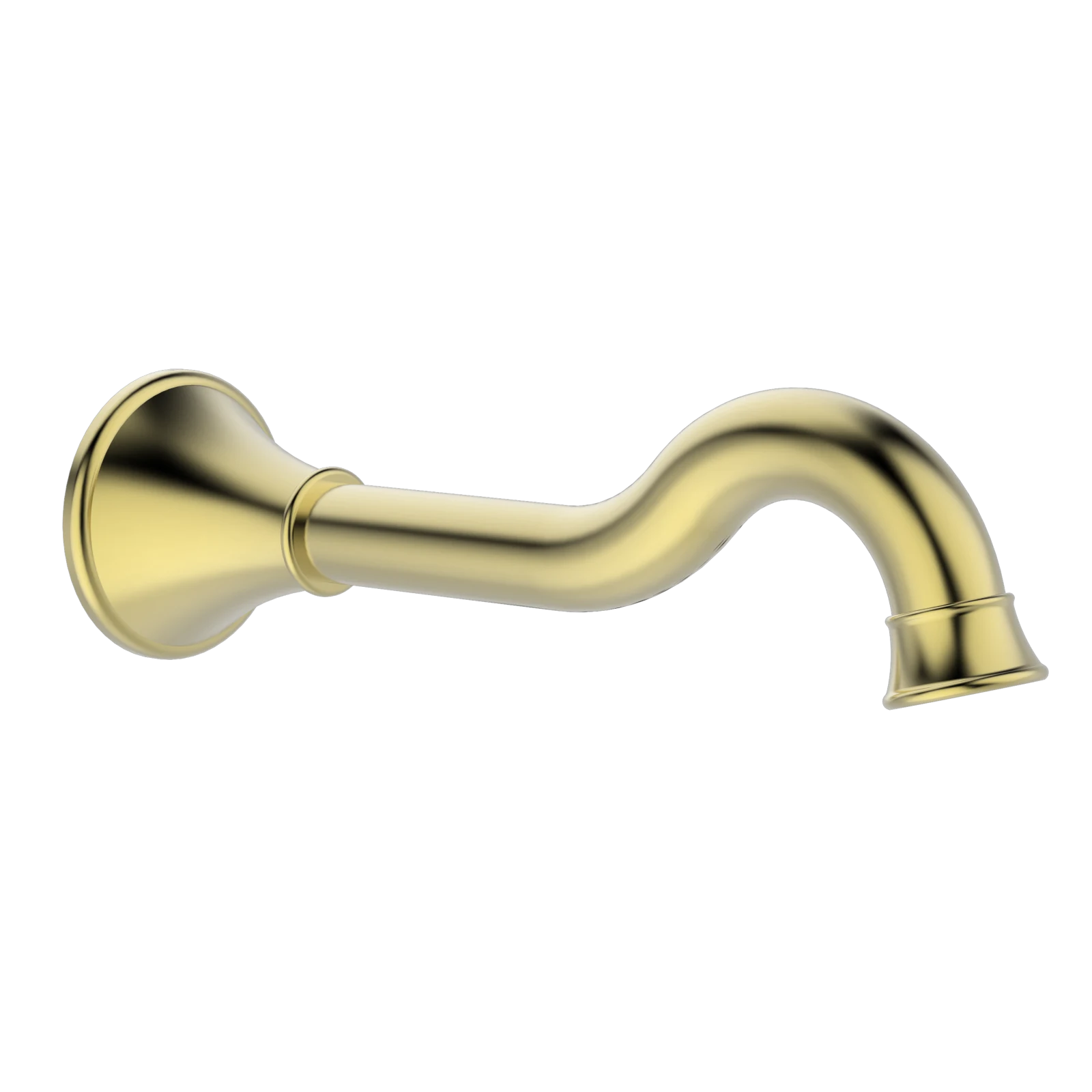 Mondella Maestro Classic Bath Spout Brushed Brass Lead Free Brass 6L/min 5 Star WELS