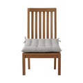 Mojo Sachin Outdoor Chair Cushion 44cm Light Grey Latte UV & Water Resistant
