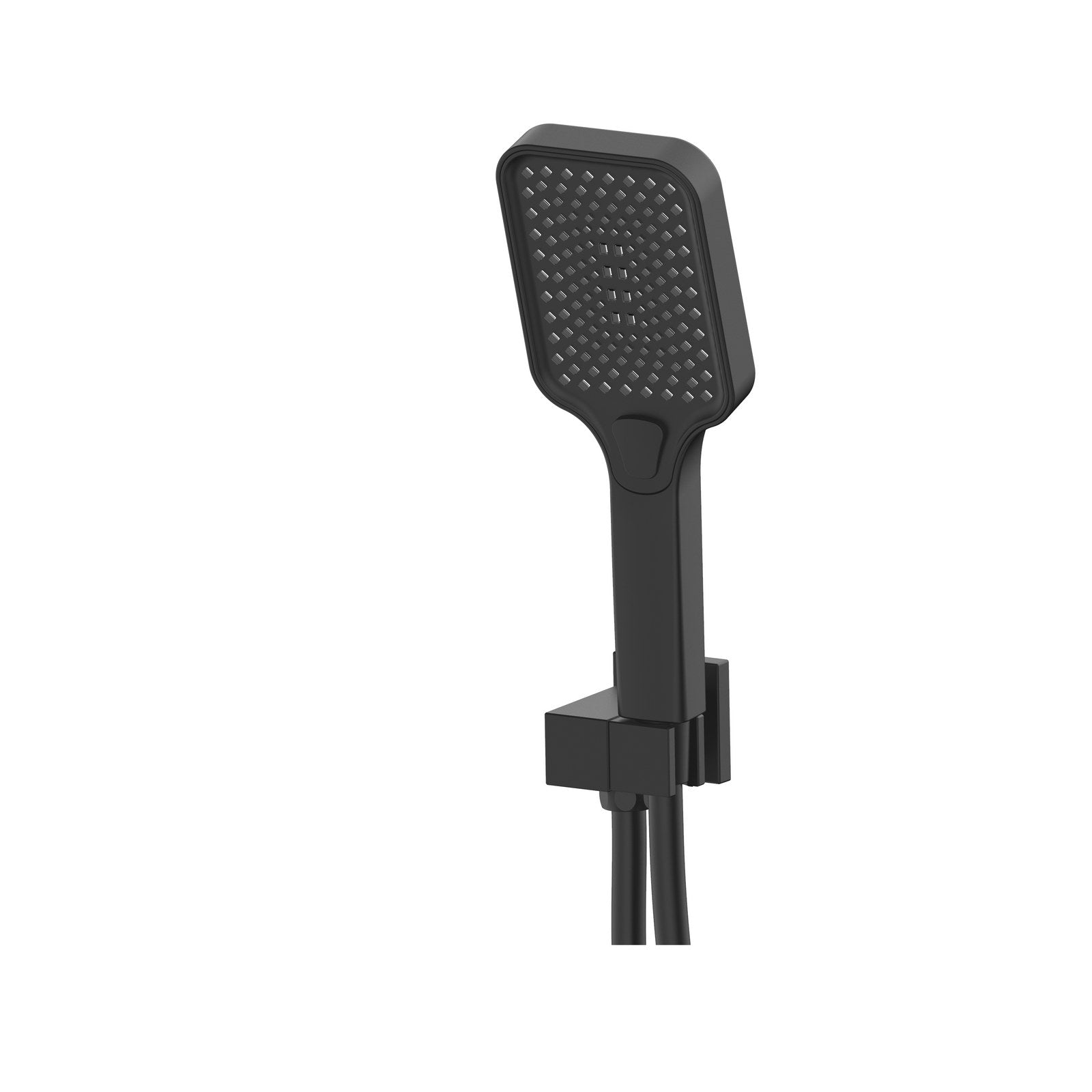 Mondella Matte Black Rococo Multifunction Hand Shower Set 9L/min WELS 3 Star 4 Spray