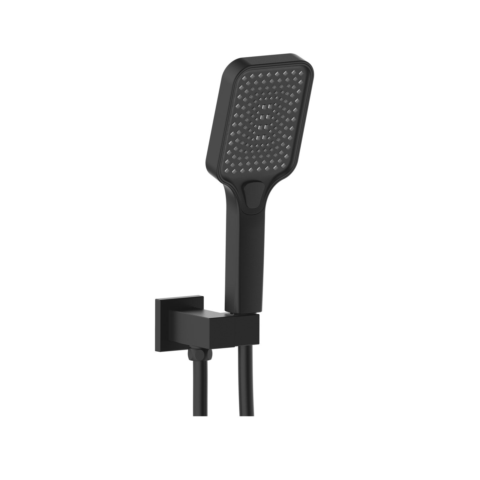 Mondella Matte Black Rococo Multifunction Hand Shower Set 9L/min WELS 3 Star 4 Spray