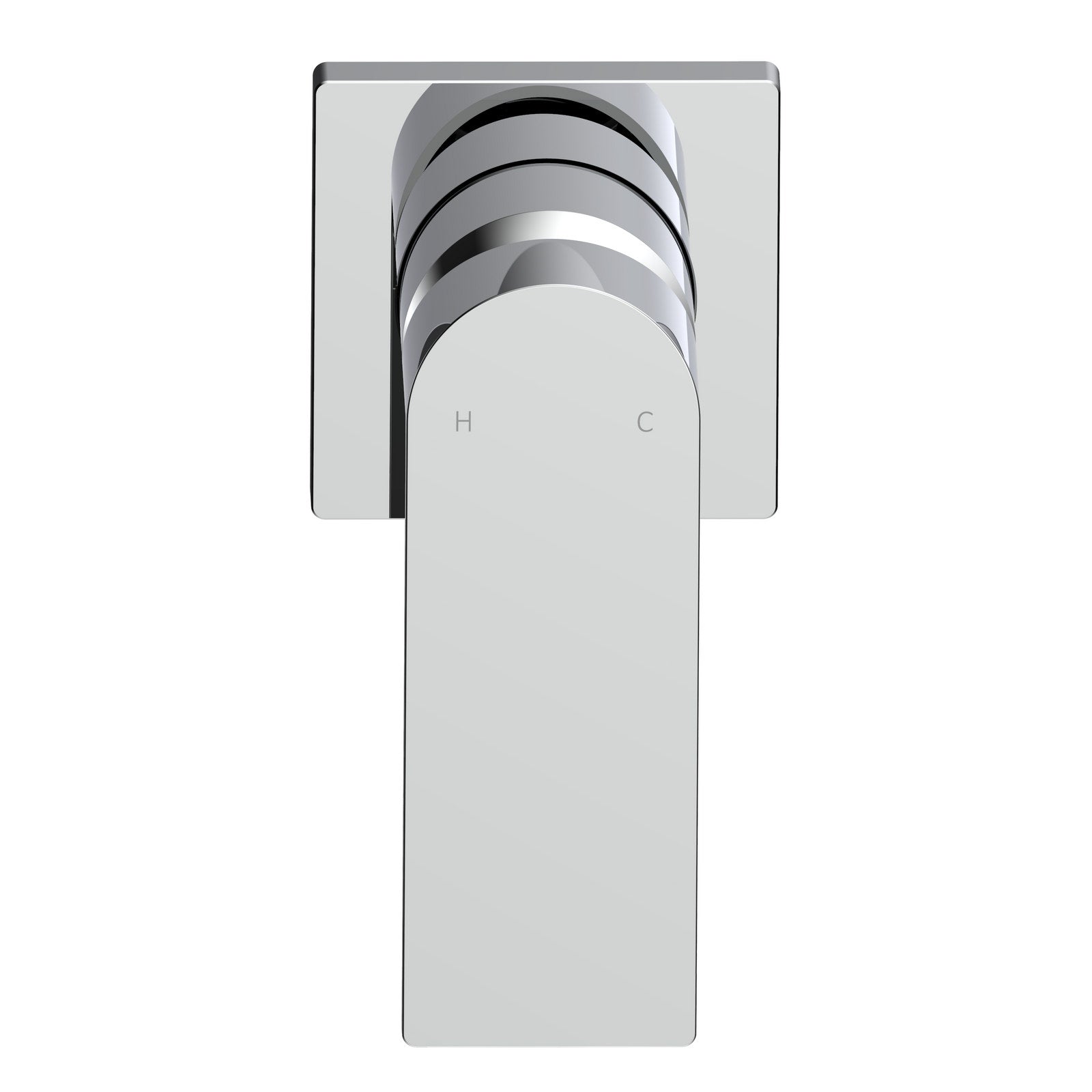 Mondella Chrome Rococo Shower Mixer 304 Stainless Single Lever Inwall 35mm