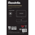 Mondella Chrome Rococo Rectangular Rain Shower Head 300mm 9L/min WELS 3 Star
