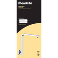 Mondella Chrome Rococo Curved Shower Arm 304 Stainless Horizontal