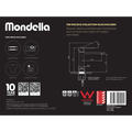Mondella Matte Black Rococo Tall Basin Mixer 304 Stainless 4.5L/min WELS 3 Star