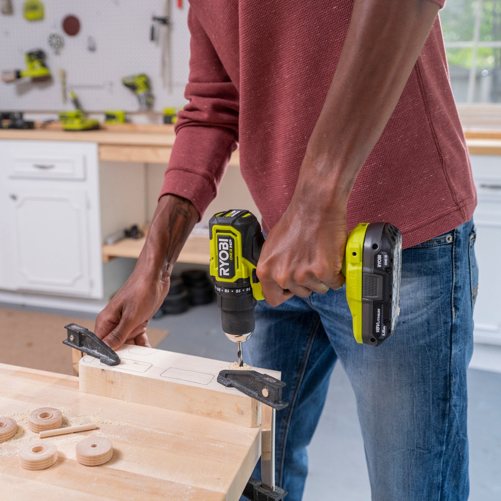 Ryobi 200 Piece DIY Essentials Drilling & Driving Kit RAK200DDFS