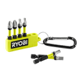Ryobi 50mm Mixed Diamond Grit Impact Driving Bit Set - 6 Piece
