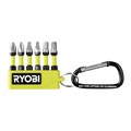 Ryobi 50mm Mixed Diamond Grit Impact Driving Bit Set - 6 Piece