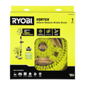 Ryobi Medium Bristle Power Scrubber Brush 280mm General Cleaning Brush