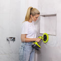 Ryobi 178mm Medium Bristle Power Scrubber Brush Attachment