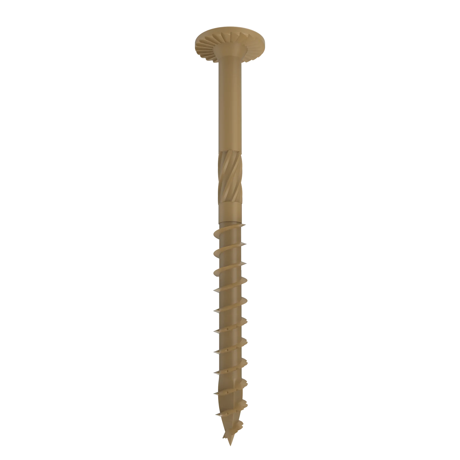Bremick XTP 18g x 100mm TechnoGuard Tan T40 Construction Screw 100 Pack