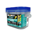 Bremick XTP 18g x 100mm TechnoGuard Tan T40 Construction Screw 100 Pack