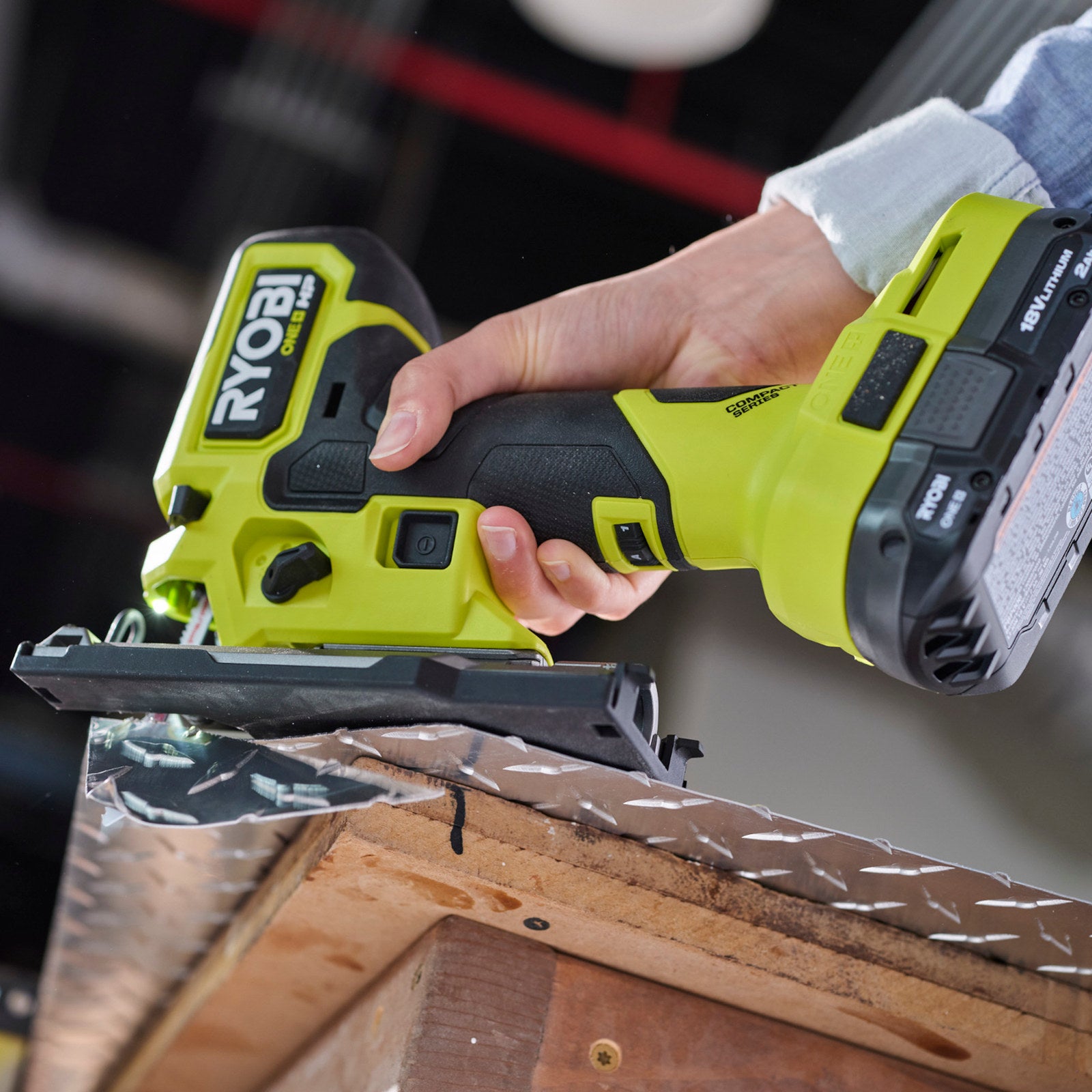 Ryobi 18V ONE+ HP Cordless Barrel Grip Jigsaw RJS18BX 3200 SPM - Tool Only